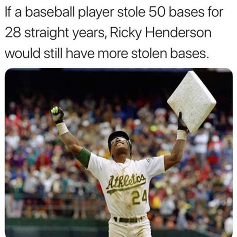 Meme-O-Random: Rickey Henderson Stolen Bases » Foul Territory Baseball