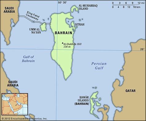 Where Is Bahrain Located In The World Map - Abbye Annissa