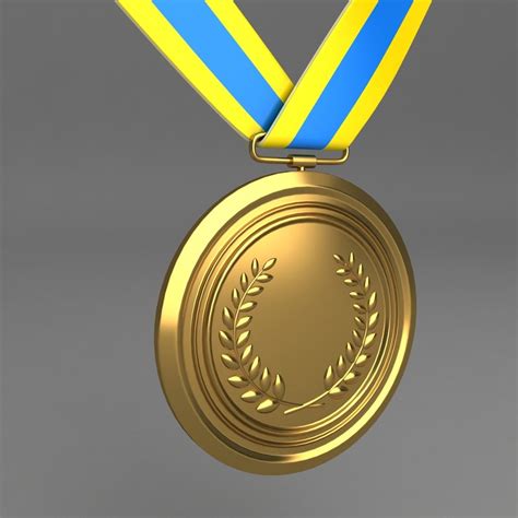 3d medal model