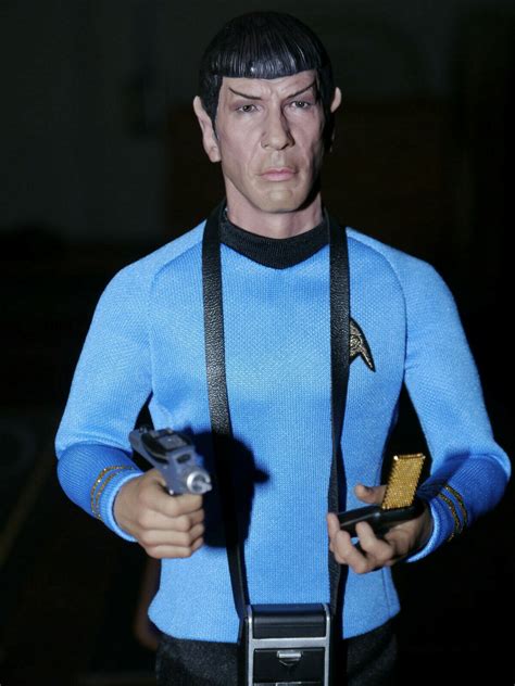 Star Trek TOS Spock Action Figure 1/6 30 cm MIGLIORATO 2nd Edition Last ...