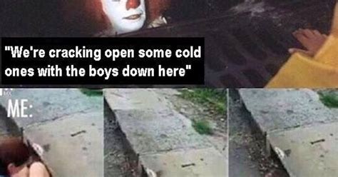 The 25 Best 'It' Sewer Clown Memes