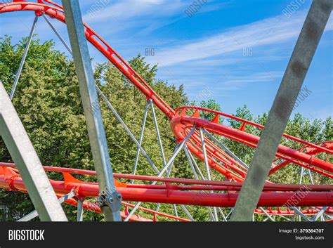 Red Roller Coaster Image & Photo (Free Trial) | Bigstock