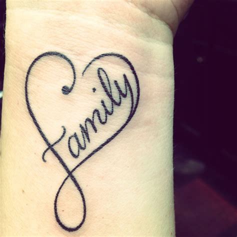 Love Family Tattoo