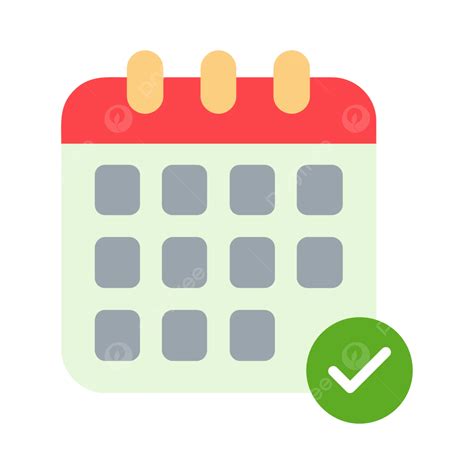 Calendar Flat Icon Vector, Calendar, Delivery, Logistics PNG and Vector ...