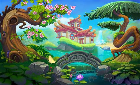 2D environment artist design???? - 2D game art services | Kevuru Games