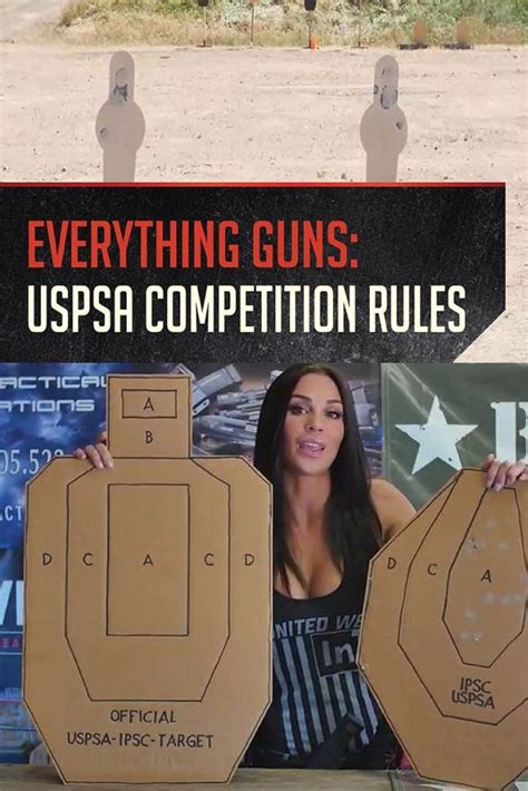 Shooting Competitions: USPSA Competition Shooting Rules