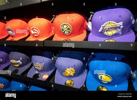 Branded Merchandise at the NBA Flagship Store on 545 Fifth Avenue, NYC ...