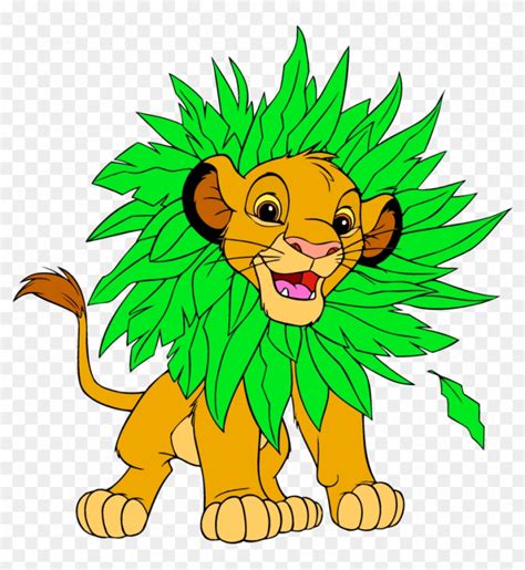 Free: Simba Mufasa Nala Sarabi Clip Art - Lion King Simba Leaf Mane - nohat.cc