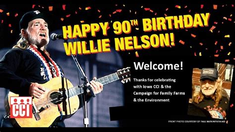 Happy 90th Birthday Willie Nelson! - YouTube