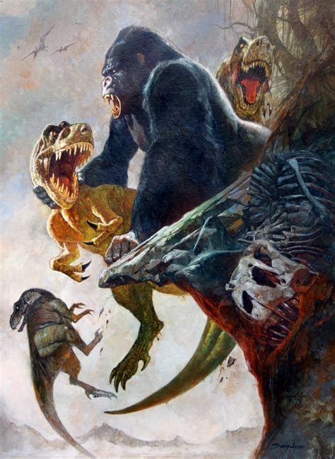 to the escape hatch!: Favorite Scene Friday! King Kong: Kong vs. the Dinosaurs