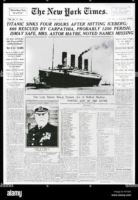 1912 TITANIC SINKING - Wroc?awski Informator Internetowy - Wroc?aw ...