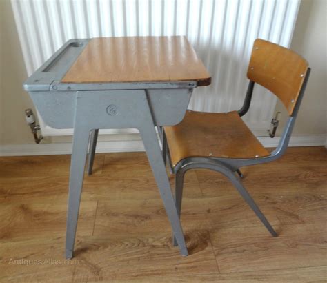 Antiques Atlas - Childs School Desk & Chair