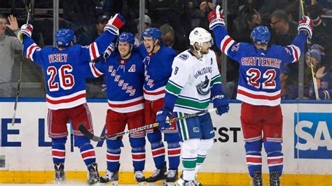 Youngsters Lift Rangers Over Canucks: Highlights & Analysis – Test