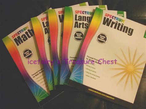 All New Spectrum Workbooks Review & Free Sample Offer {Holiday Gift ...