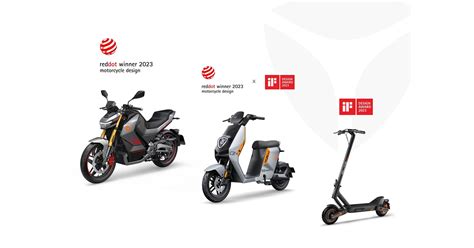 Yadea High-performance E-mobility Won German 2023 Red Dot Awards and the iF DESIGN AWARDs
