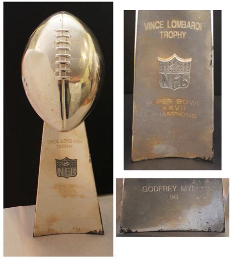 Super Bowl Trophy Auction Sells Over $60,000 of Super Bowl Trophy