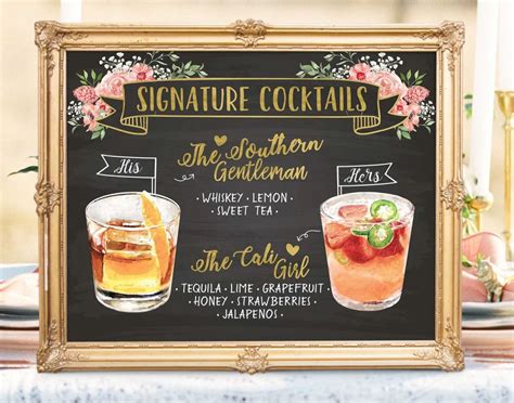 Wedding Cocktails Are Perfect for Showing off Your Creativity! Here Are 17 Ways to Make Yours ...