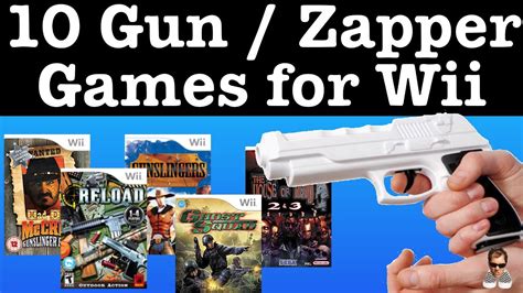 10 Wii Light GUN / Zapper Games - YouTube