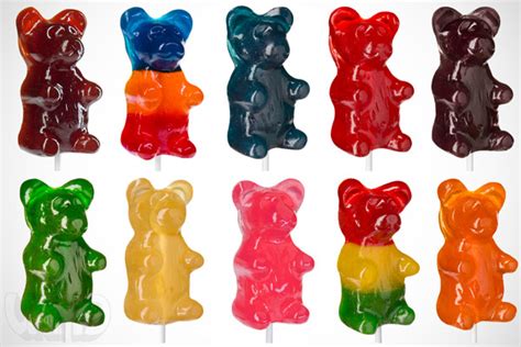 Giant Gummy Bear: World's Largest Gummy Bears on a Stick