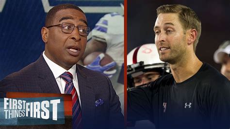 Cris Carter supports the Arizona Cardinals hiring Kliff Kingsbury | NFL | FIRST THINGS FIRST ...