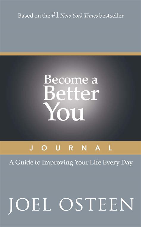 Become a Better You Journal | Book by Joel Osteen | Official Publisher Page | Simon & Schuster ...