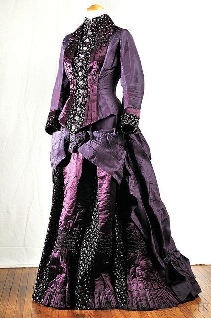 1875 dress found on Allison Achauer's Flickr | Vintage attire, Vintage gowns, Historical dresses