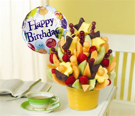 This birthday gift package includes our classic pineapple daises and stars half-dipped… | Edible ...