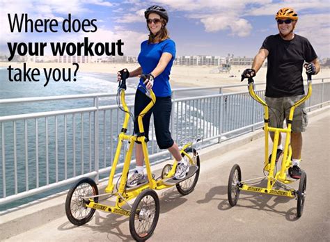 StreetStrider®: The Outdoor Elliptical Bike that MOVES You! | Bike, Biking workout, No equipment ...