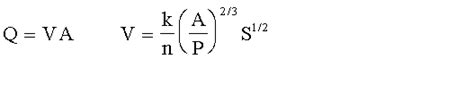 Manning Equation