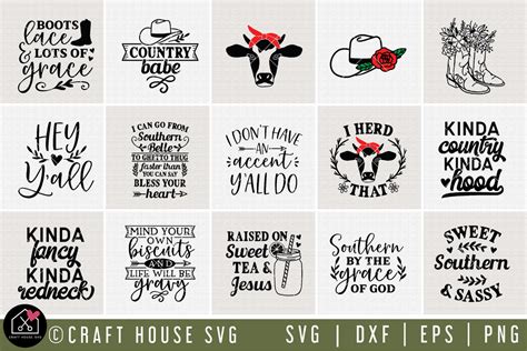 Country Girl SVG Bundle | MB71 - Craft House SVG