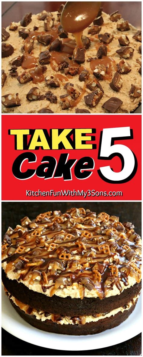 Take 5 Cake | Kitchen Fun With My 3 Sons