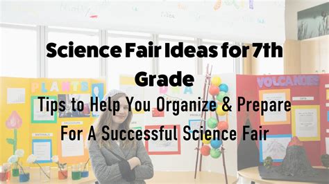 Science Fair Ideas for 7th Grade: Tips to Help You Organize & Prepare ...