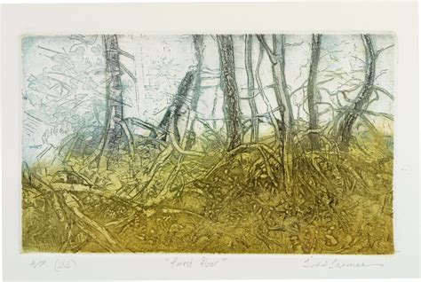 Tremeer print:"Forest Floor" etching & aquatint/ paper in 2020 | Canadian art, Plein air ...