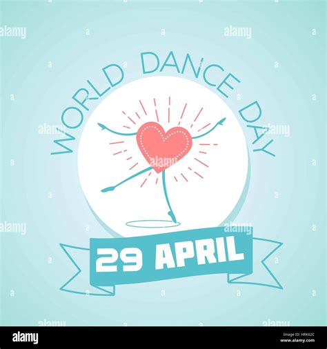 Calendar for each day on April 29. Greeting card. Holiday - World Dance ...