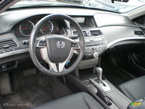 Black Interior 2010 Honda Accord EX-L Coupe Photo #49500132 | GTCarLot.com