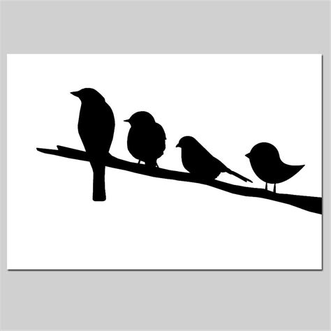 Birds On A Wire Silhouette | www.pixshark.com - Images Galleries With A ...