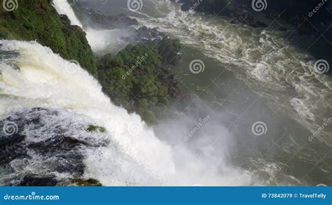 Devil S Throat at Iguazu Falls Stock Image - Image of brazilian, iguazu ...