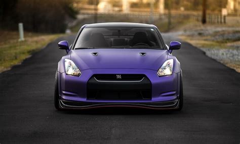 "Purple R35 GTR" Photographic Prints by MikeKuhnRacing | Redbubble