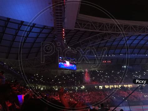 Image of A snap taken during the inauguration ceremony of the new FIFA ...