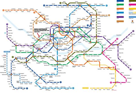 TRAVEL TO KOREA: seoul MRT map