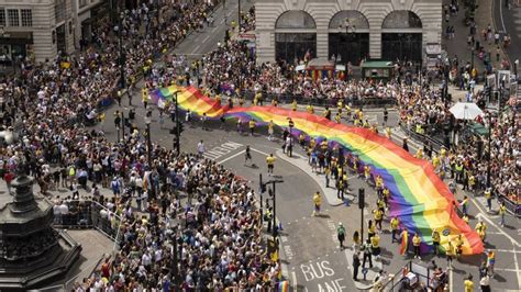 As it happened: Pride in London: Revellers fill capital for biggest ...