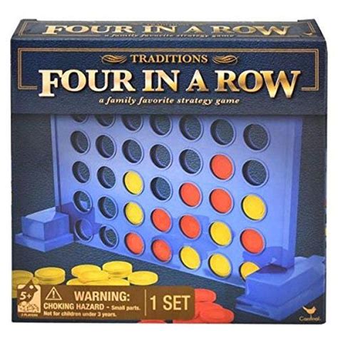 Traditions Four in a Row Board Game | Board games, Strategy card games ...