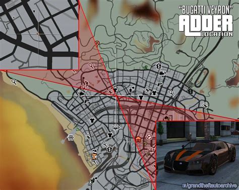 GTAV - Adder Location (Bugatti Veyron) (Video In Comments) : r/GTAV