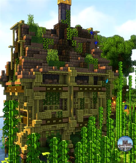 (1) I built a House with the new Bamboo Wood : Minecraftbuilds ...