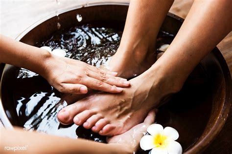 Download premium image of Closeup of a foot spa 399848 | Foot spa, Foot ...