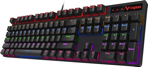 Rapoo V500PRO RGB Wired Gaming Keyboard->TechPanda.pk