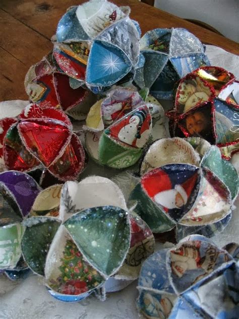 How to Recycle: Recycled Christmas Ball Ornaments