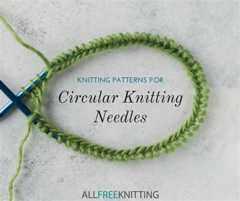 13 Circular Knitting Patterns for Practice | AllFreeKnitting.com