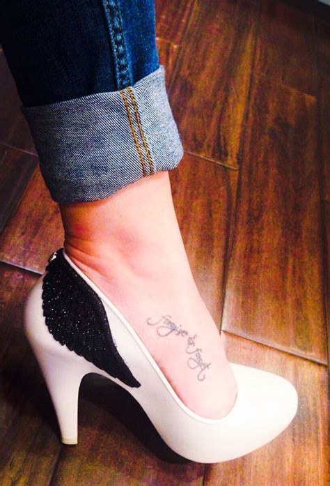 #forgive and #forget #tattoo #perdona y #olvida #tatuaje | Heels ...