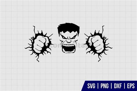 Hulk Smash SVG - Gravectory